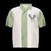 Harriton Men's Two-Tone Bahama Cord Camp Shirt Thumbnail