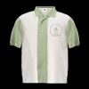 Harriton Men's Two-Tone Bahama Cord Camp Shirt Thumbnail