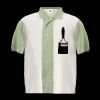 Harriton Men's Two-Tone Bahama Cord Camp Shirt Thumbnail